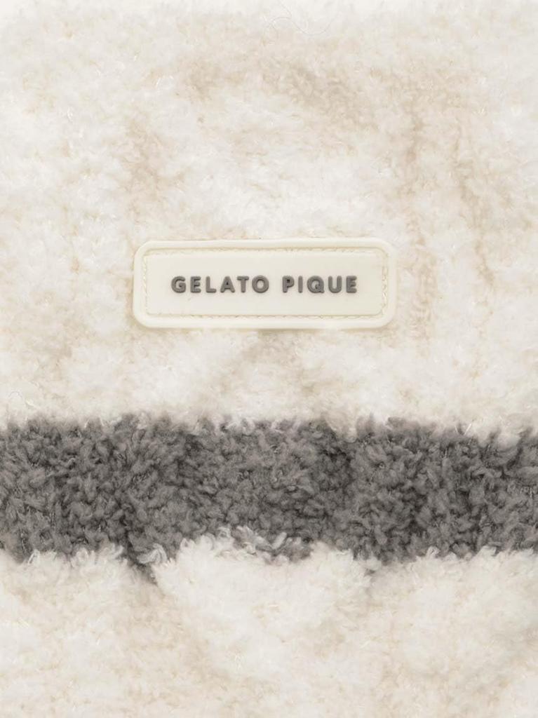 Gelato Pique Baby Moco Ran Border Socks PWGS245554IVRF