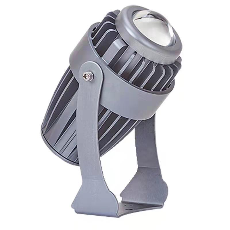 Waterproof Outdoor LED Narrow Beam Spotlight - Long Range Linear Color Floodlight