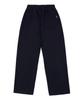 APEGO SPORTS Typographic Embroidered Semi-Wide Straight Sweatpants Dark Navy