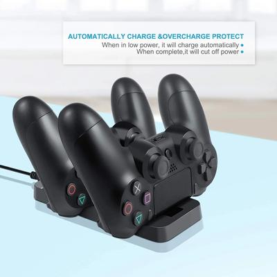 USB Dual Charge Dock For PS4 Controller Gaming Charging Stand Holder For Sony PlayStation 4 Wireless Gamepad Controle Charger