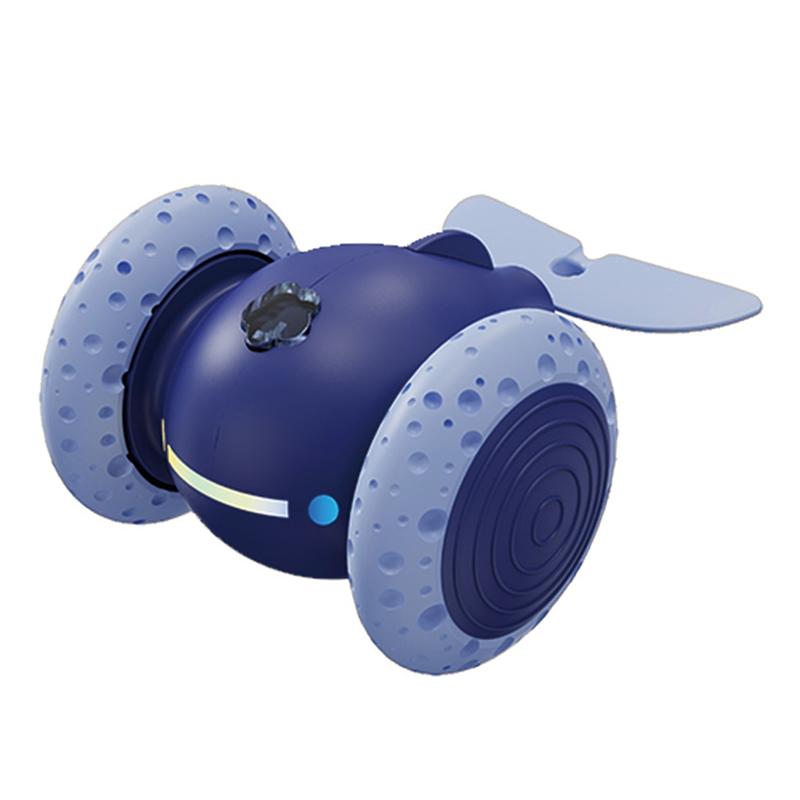 Intelligent Design Automatic Rechargeable For Cat Obstacle Avoidance Interactive For Cat Accessories Blue синий