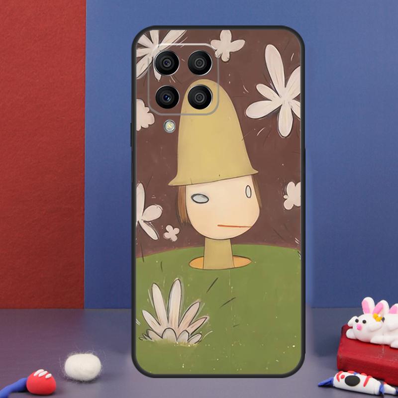 Cartoon Aesthetic Yoshitomo Nara Case For Samsung Galaxy M13 M53 M06 M16 M31 M11 M35 M55 M15 M56 M36 M12 M32 M52 M14 M34 M54