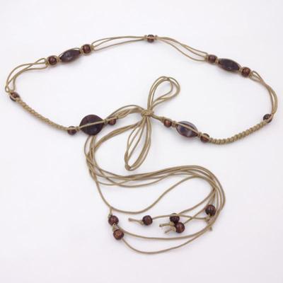 Bohemian Hand-Woven Ethnic Style Waist Chain for Women's Dresses