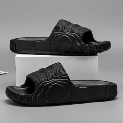 Weiche Hause Hausschuhe Paar Sommer Indoor Rutschfeste Badezimmer Hausschuhe Sandalen Hotel Einfarbig Männer Frauen Flip-Flops Flache Schuhe