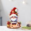 Christmas Tree Dwarf Desktop Decoration Cartoon Xmas Decorative Sign  Christmas