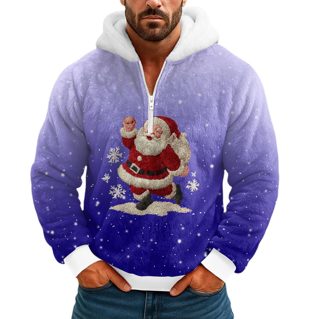 Sportstreningsdrakt med hette Unisex løpeantrekk Langermet genser Hettegenser Genser