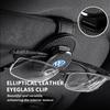 Valve Stems Caps Car Sun Visor Eyeglass Hanger Clip Glasses Holder Card Auto Storage For Volkswagen VW Scirocco Passat Polo B5 BNI8