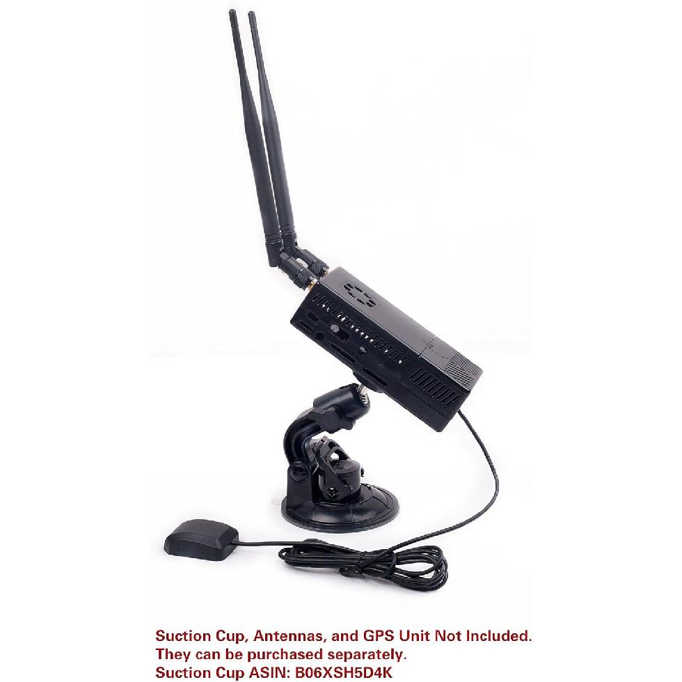 Summitlink V2 Black Case Dual Fans for ADS-B Kit Fits AHRS Module and GPYes