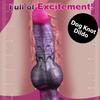 Hands-Free Strap On Dildo with Powerful Suction Cup - Body-Safe Silicone Realistic Dildo for Pegging, Lesbian Sex & Couples Intimacy