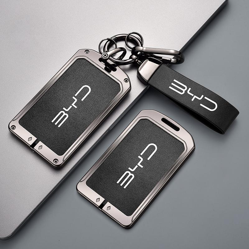 Applicable To BYD Han Key Set Han Ev Champion Version Dmi Special NFC Card Car Metal Shell Bag Buckle High-end