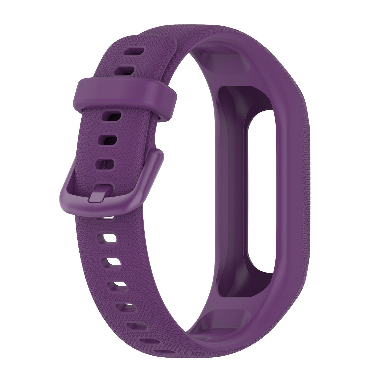 Fashion Bracelet Replacement Wrist Watchband Sport Wristband Watch Band Silicone Strap фиолетовый