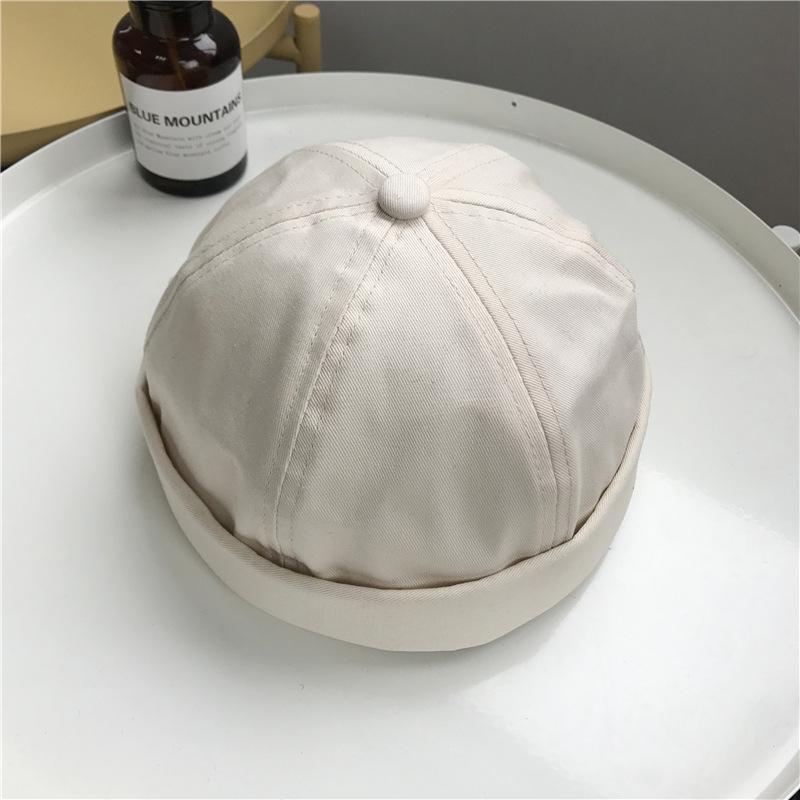

JYL TS DIY Skullcap Women Spring Summer 1986 Brimless Baseball Hat Cotton 1222Mao12910 церулеан голубой