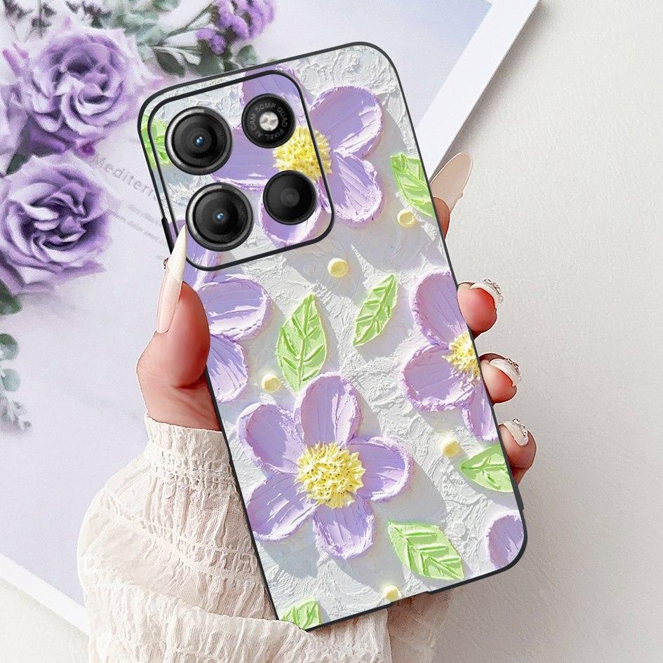 Silicone Case For Motorola Moto G15 G75 2024 Cover Cute Panda Lion Shockproof TPU Phone Cases For MotoG15 MotoG75 G 75 G 15 Etui
