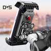 Universal Bike Phone Mount Shockproof Vibration Dampener for Mountain EBike Scooter Tool-Free Quick Release Holder with Air Cushion Tech Fits 4.7-7