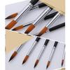 9pcs Long Handle Nylon Watercolor Brush Acrylic Painting Brushes Gouache Pen Pintura Art Supplies Artist Accessories Stationery