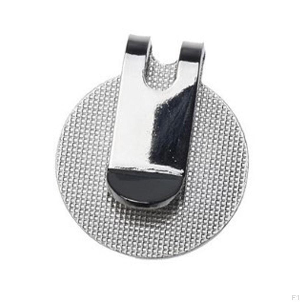 6 Stück Golf Hut Clips Ballmarker Kappenhalter Training Tragbar für Taschen