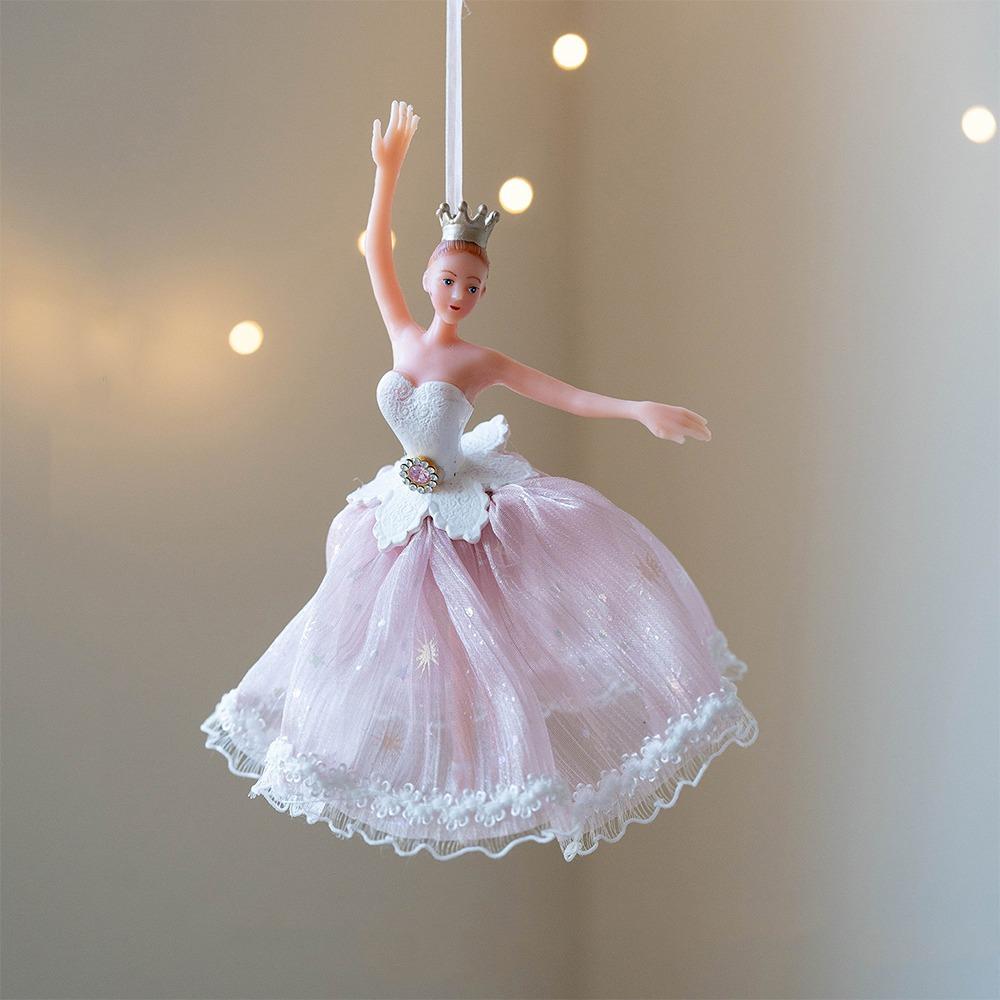 Dance Theme Christmas Ballet Girl Pendant Cute Xmas Girl Decorations  Christmas Tree