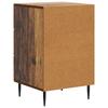 Nightstand Reclaimed Wood Look 43 x 41 x 66.5 cm Engineered Wood