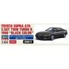Hasegawa 1/24 Toyota Supra A70 2.5GT Twin Turbo R 1990 (Black) Plastic Model 20811