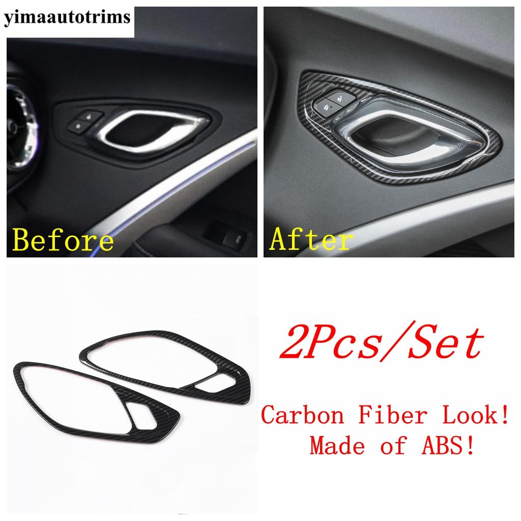 ABS Seat Head Pillow Button / Steering Wheel / Water Cup Holder Panel Cover Trim Accessories For Chevrolet Camaro 2016 -