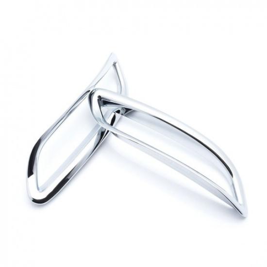 2PCS Rear Fog Light Reflector Cover Trims Fits For Toyota Camry 2018- SE XSE