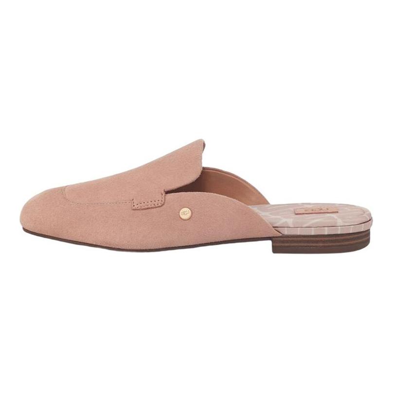 UGG Janaya Suede Slippers Women's Pink 1128415-AYS