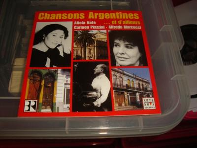 CD VARIOUS - Chansons Argentines  74321908502 Arte Nova Class 2002 Europe Classical Used