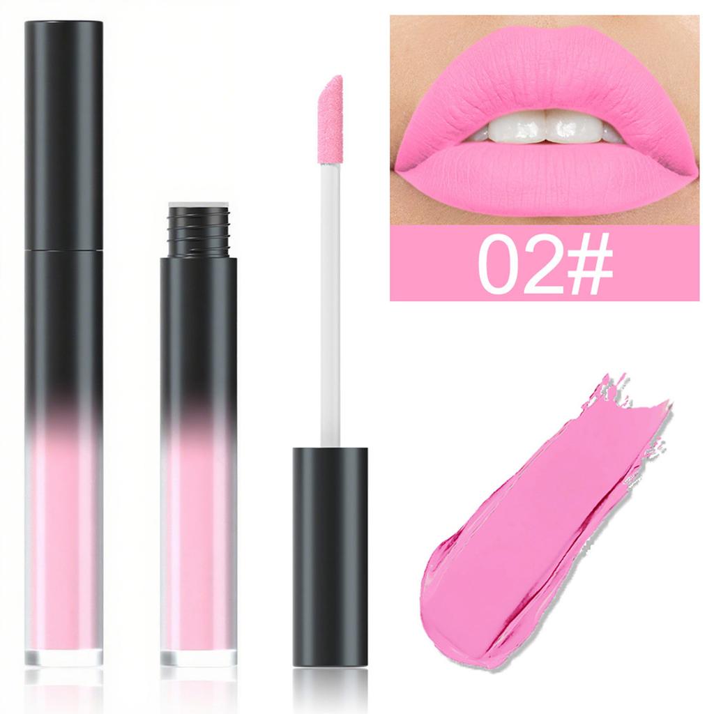 1-delige fluweelmatte lippenstift Rijk gekleurd Lichtgewicht Comfortabel om te dragen Niet-uitdrogende lipgloss Levendige tinten voor dagelijks gebruik of Halloween