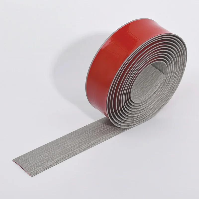 1 Stück 100 cm Bodenübergangsleiste Selbstklebende Abdeckleisten Schwellenwert Reparatur Bodenlücke Vinylbodenübergänge Laminat