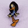 Cartoon Duck Girl Metal Brooch