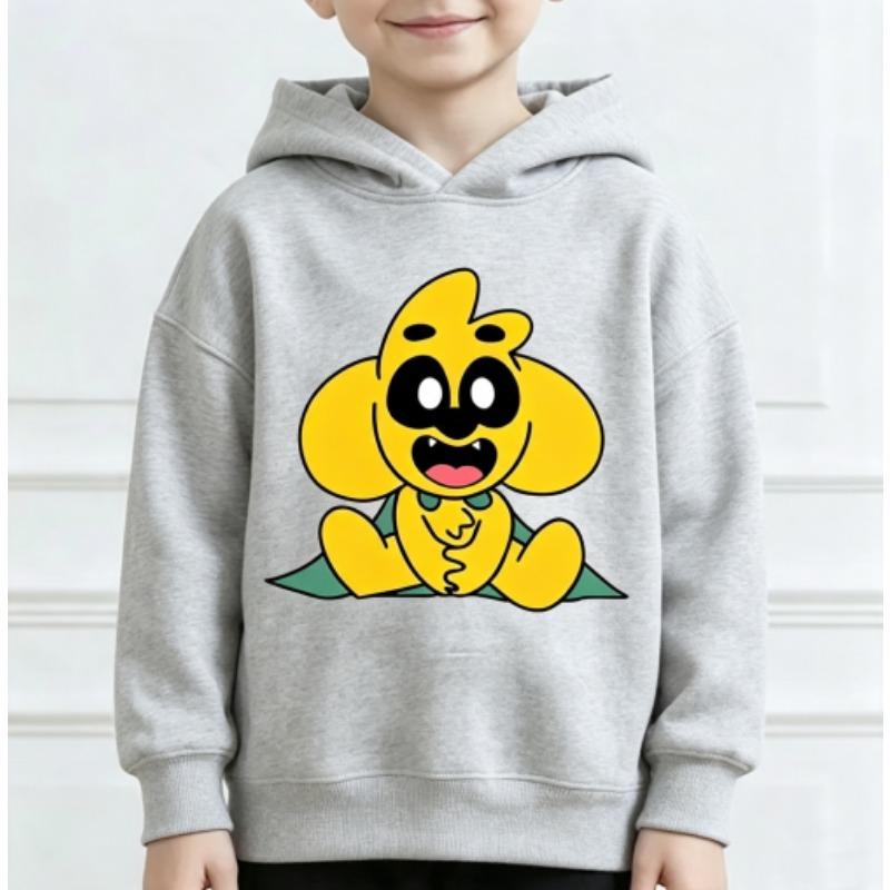 Felpe per Ragazzi Ragazze Felpa Casual Abbigliamento Bambini Top Felpa con Cappuccio a Manica Lunga Pullover con Cappuccio Stampato a Cartoni Animati