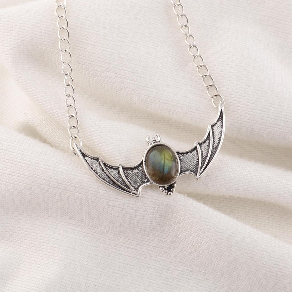 Labradorite Pendant 925 Sterling Silver Pendant, Handmade Decent Pendant, Adjustable Gemstone Jewelry, Engagement Gifts