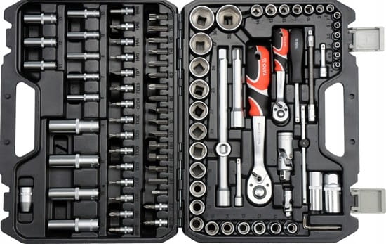 Yato Wrench Set 1/4"", 1/2" 94 Pcs. 12681