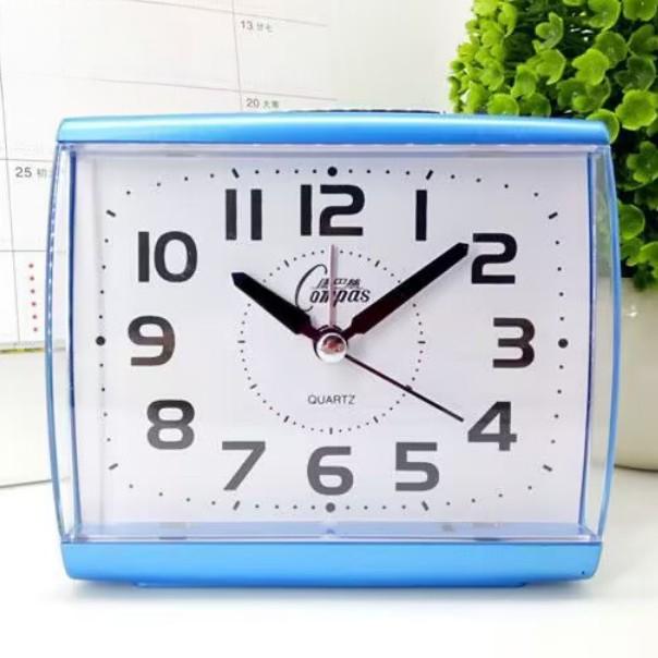 

Silent Large Letter Alarm Clock Night Light Elderly Home Student Dormitory Desktop Clock Bedroom Bedside Table Clock