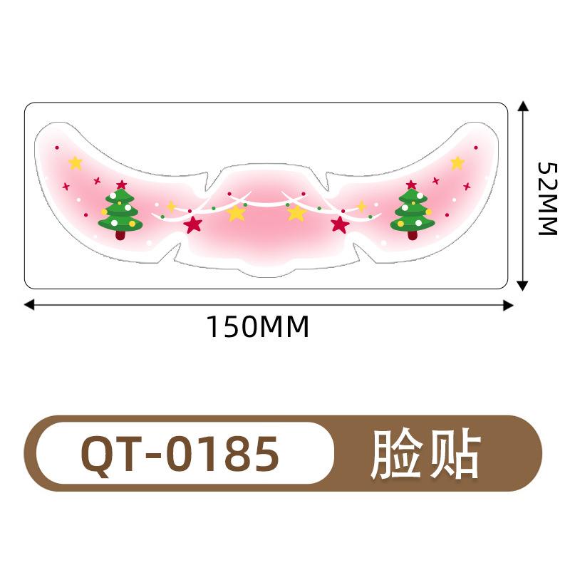 Christmas Face Stickers, Temporary Face Stickers, Freckle Tattoo Stickers, Waterproof, Makeup Stickers, Christmas  Tattoos,Party Decorations