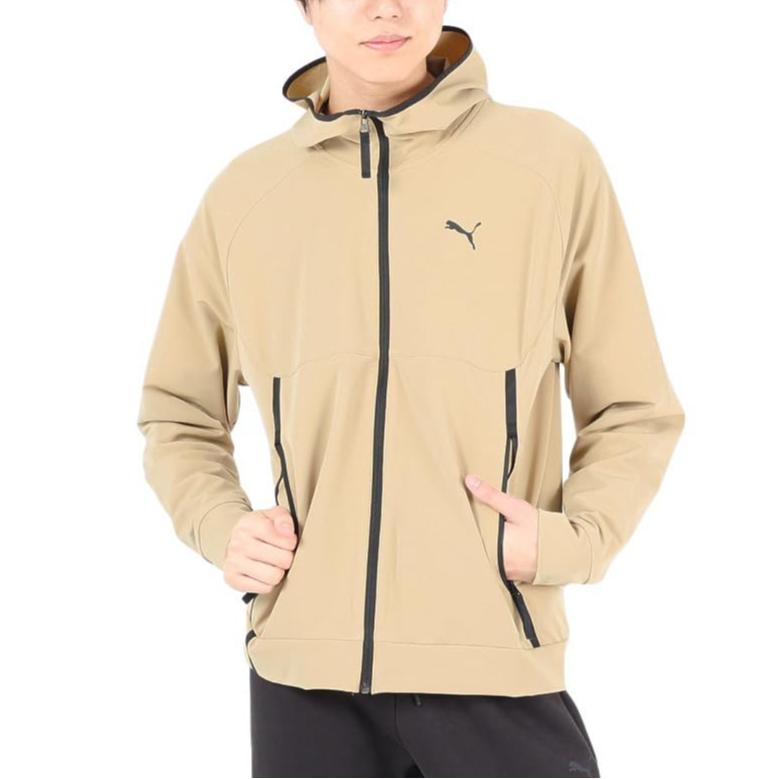 Puma Tech Track Jacket Men Jacket Light-Brown 626178-83