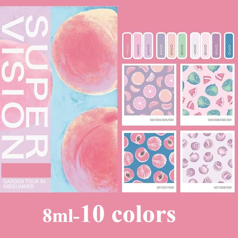 

8ML 10 Color Watercolor Paint Set Students Create Paintings Illustrations Outdoor Sketching Coloring Portable Watercolor Paints (as the picture,10 colors)