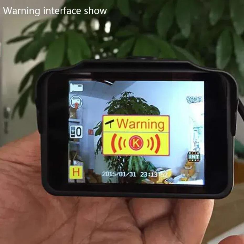 Kamera samochodowa 2 w 1 i detektor radaru, Wielofunkcyjne urządzenie do nagrywania w wysokiej rozdzielczości z przodu i z tyłu