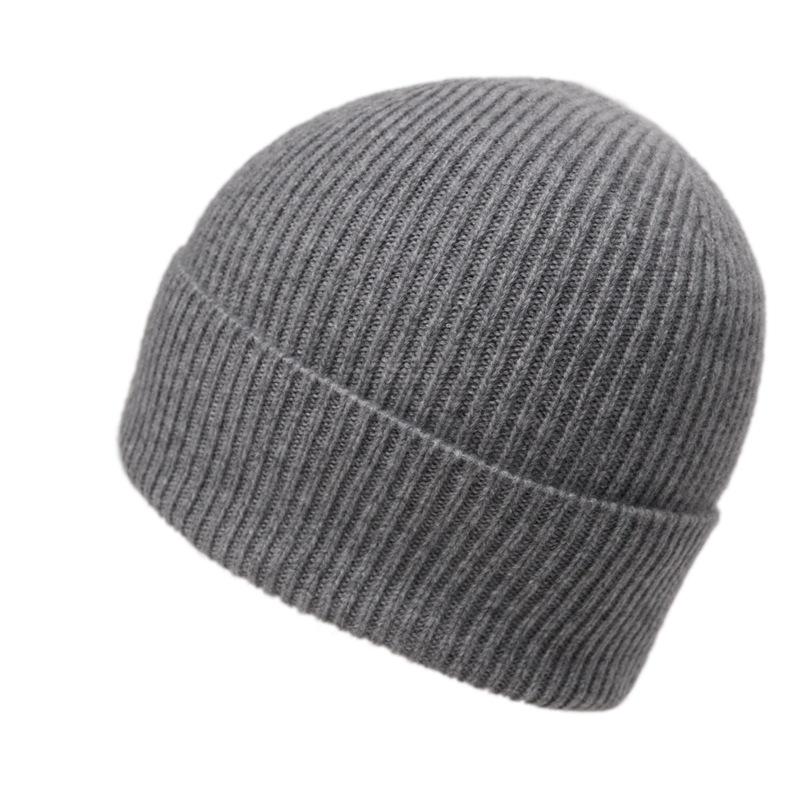 Unisex Cashmere & Fleece Hat: Autumn/Winter, New Style, Thick & Warm Knit