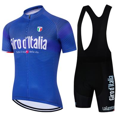 Girod'Italia 2025 Vyriškas Vasarinis Trumpomis Rankovėmis Ciclismo Dviračių Drabužis Kvėpuojantis Dviračių Drabužis Cycling Džersio Rinkinys Maillot Rg