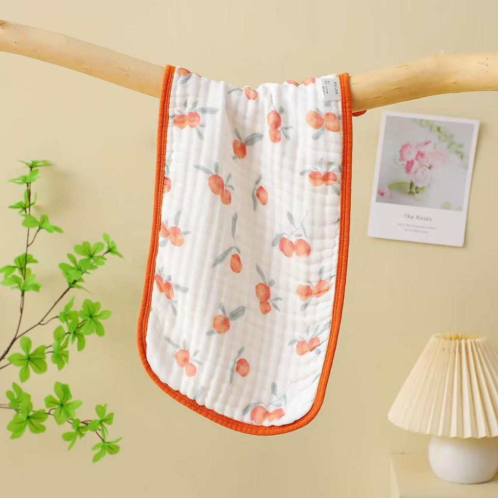 Cartoon Soft Absorbent 6-Layer Children's Gauze Bath Towel - Pure Cotton Baby Washcloth