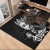Rap Legend In Blue Office Rug Chair Mat, Game Carpet, Suitable for Front Door, Bedroom, Living Room, Desk, Holiday Gift