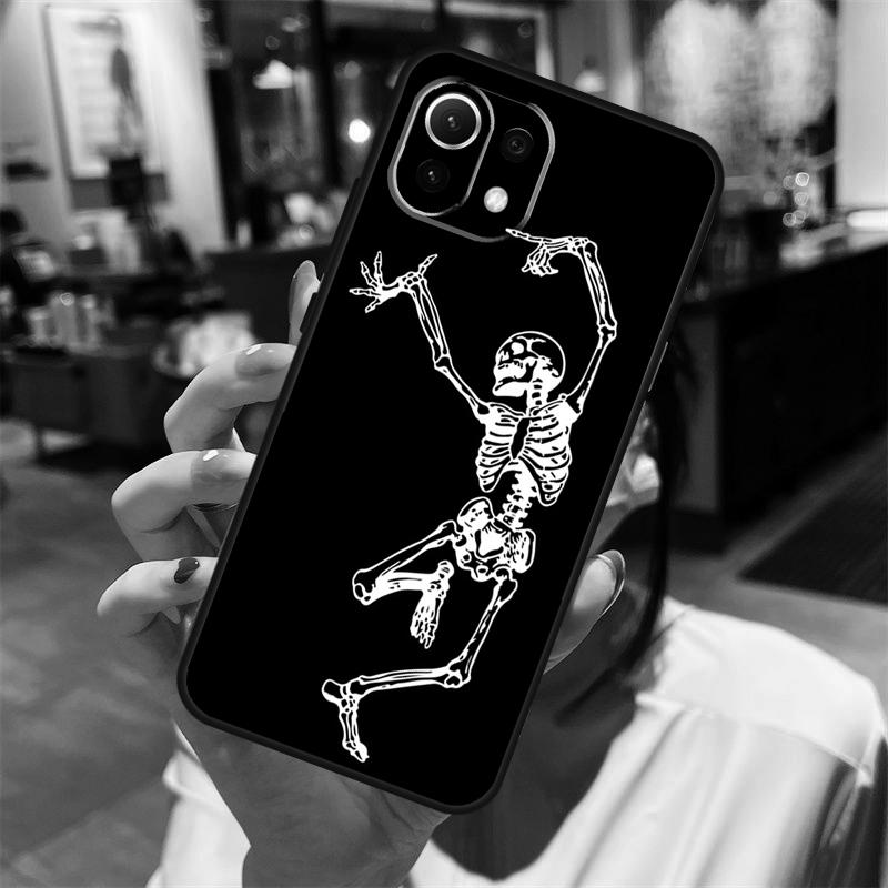 

Gothic Fashion Skull Case For Xiaomi 15 Ultra 13T 14T 15T 14 13 17 Pro Max POCO X7 Pro X3 X5 X6 F5 F6 F7 Cover Xiaomi 13