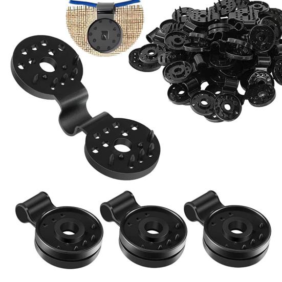 Shade Cloth Fixing Clips Heavy Duty Shade Cloth Lock Grip Gardening Sun Shade Netting Clamp Grip for Greenhouse Awning Tarp