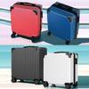 18" Carry-on Travel Suitcase with Universal Wheels and Lock, Sturdy Trolley Case for Students, 20" Version Available
