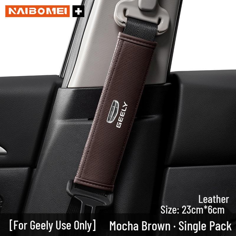 Geely Car Seat Belt Shoulder Protector for Xingyue, Binyue, Emgrand, Borui, Geometry ICON