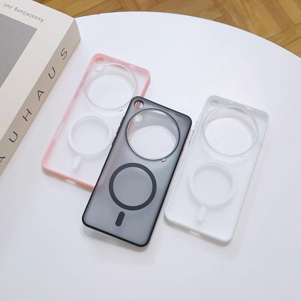 OPPO FindX9 Ultra Magnetic Rotating Bracket Frosted Phone Case