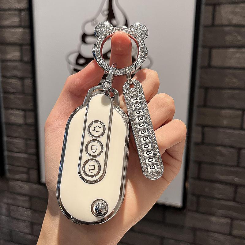 2022New Wuling HongguangminievMacarons22StyleminiMiniGAMEBOY GBKey Case Cover Buckle Bag