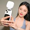 Portable Pocket Sized Vanity Mirror Light With 3 Lighting Mode Magnetic Attachment for Phone 17 Series Type C Charging