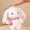 Induction Rhythm Piano Lop-eared Rabbit Plush Toys Induction Beat Doll  Birthday Xmas Gift